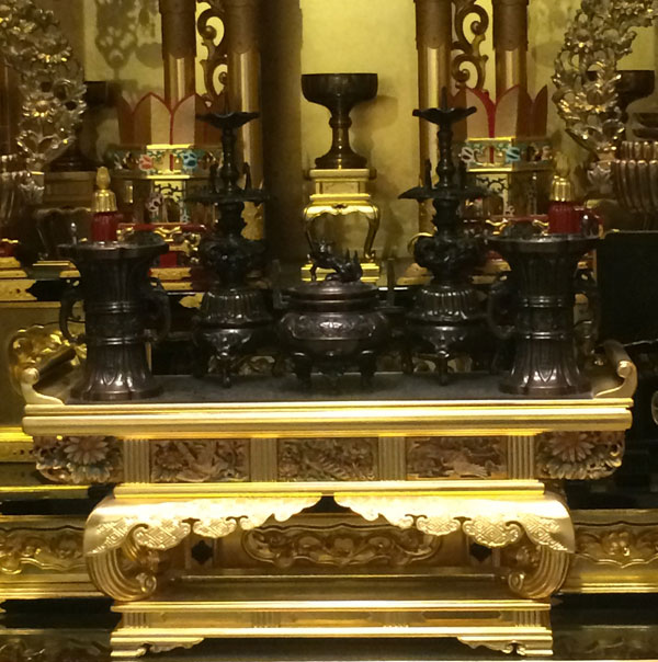 Kyo Buddhist altar equipment