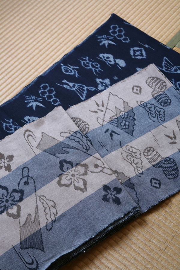 Yumihama traditional resist-dyed textiles - History