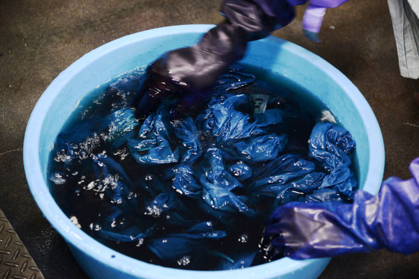 Arimatsu tie-dyeing - General Production Process