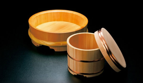 Miso Handmade Authentic Cedar Wood Barrel No.3 Tub Koji Sake Japan Made F/S New 