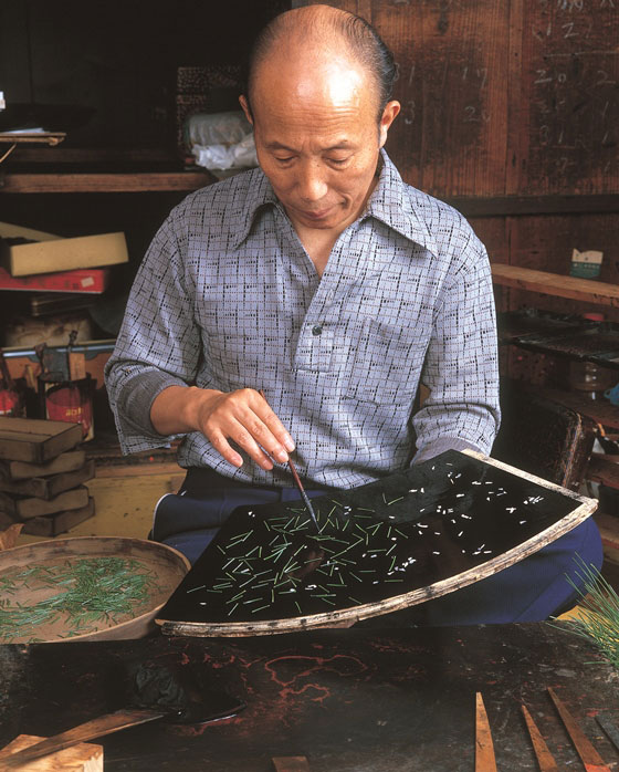 Wakasa lacquerware - General Production Process