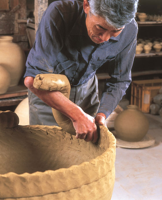 Echizen ware - General Production Process